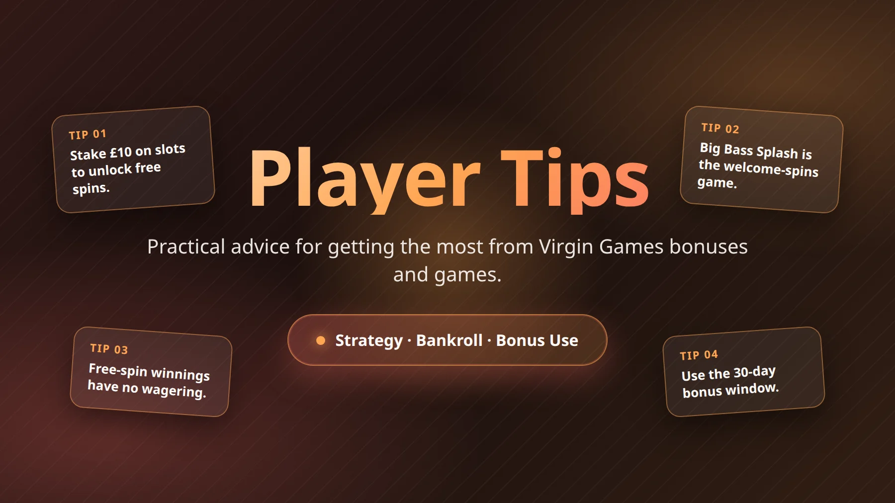 Virgin Games Casino tips for UK players — bonus rules, payments, safer-gambling tools and licence checks